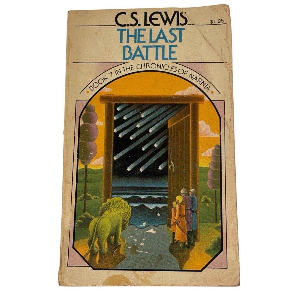 CS Lewis The Last Battle 1st Collier Ed Paperback Book